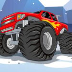 Mga Gulong ng Monster Truck Winter